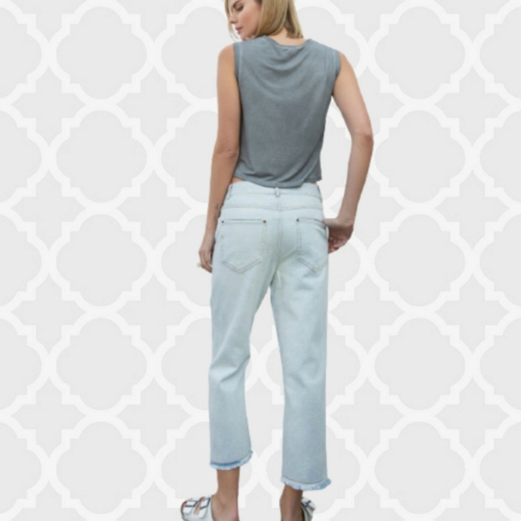 POL CROP NOVELTY JEANS - Picture 7 of 16